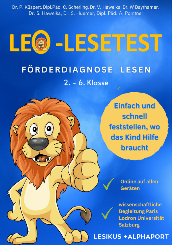 Leo-Lesetest Therapeuten-Starterpaket